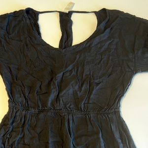 Medium Black Dress with open back detail